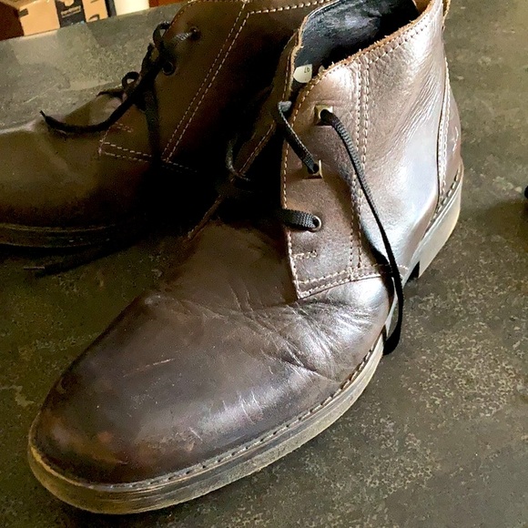 Men’s Bed Stu Three-hole Lace-up Chukka Boots Leather - Picture 4 of 7